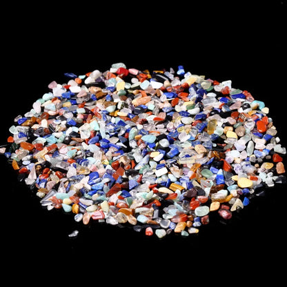 Natural Crystal Pebbles 100g Fish Tank Aquarium Decor Agate Chips