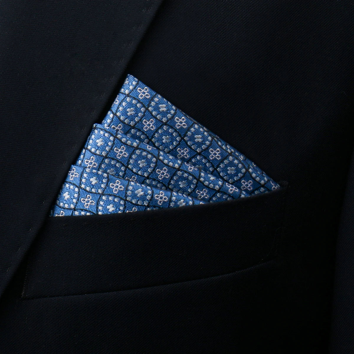 Mens Pocket Square Handkerchief Solid Satin Wedding Accessories