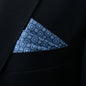 Mens Pocket Square Handkerchief Solid Satin Wedding Accessories