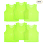 12PCS Soccer Training Vests Kids Breathable Mesh Practice Sports Team Jerseys