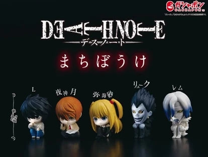5pcs Death Note Figure Set Rem Ryuk Light L Misa 5cm Anime Collectible Models