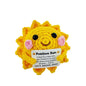 Funny Crochet Emotional Support Coffee Doll Handmade Desk Ornament Gift
