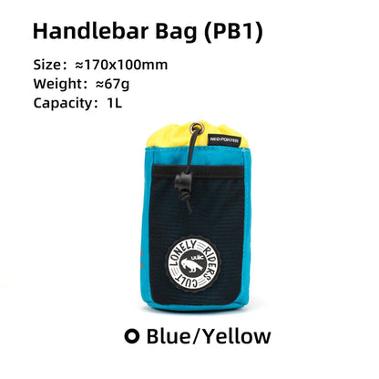 Insulated Handlebar Stem Bag C-HOLD Water Bottle Pouch Bikepacking Touring