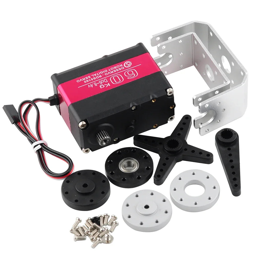 Digital Metal Servo 20KG 25KG 35KG 60KG 80KG 150KG High Torque Robot