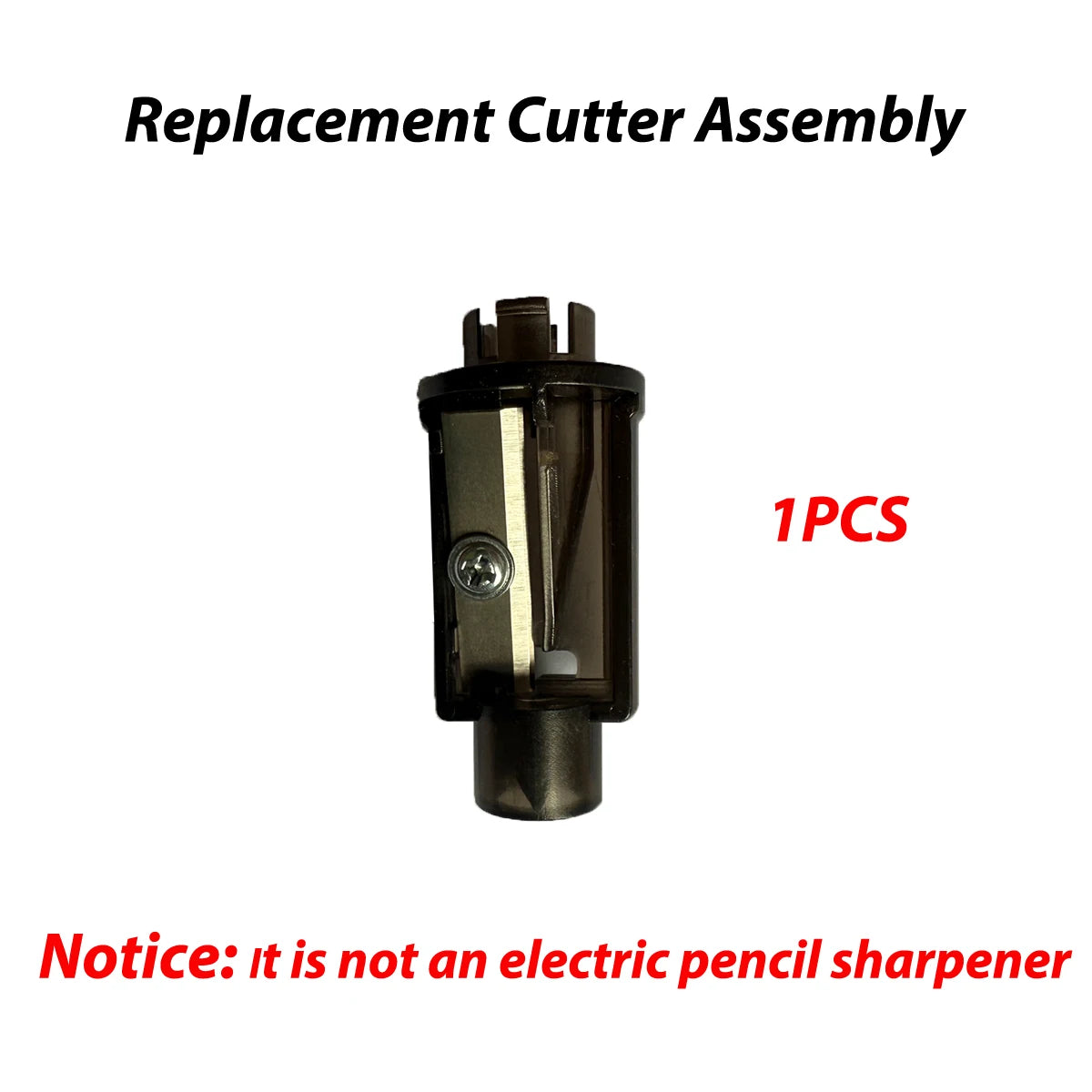 Desktop Automatic Pencil Sharpener Electric for 6-8mm Pencils School Office
