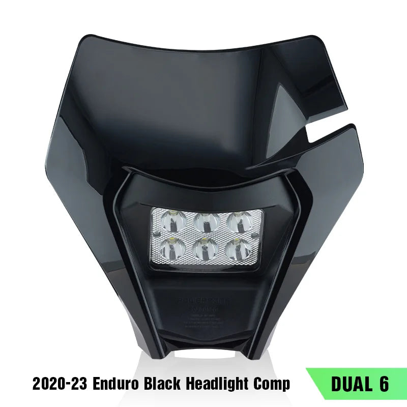 POWERZONE LED Headlight for KTM EXC XCF SX-F SMR Enduro Dirt Bike 2014-2023
