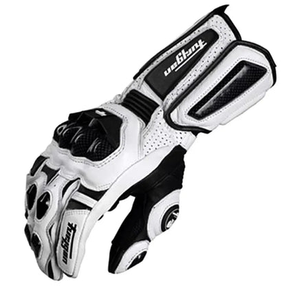 Motorcycle Gloves Touch Screen Leather Full Finger Racing Motocross for Men