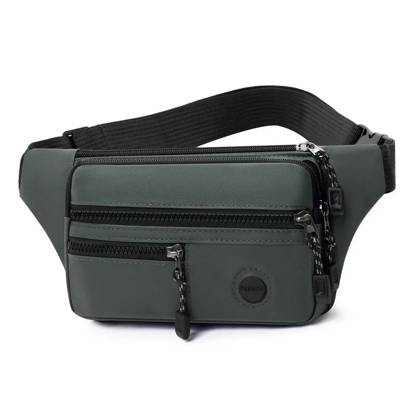 Fashion Unisex Waterproof Waist Bag Pack Male Belt Pouch Ladies Kangaroo Hip Phone Work Purse - Travel Gear for Men and Women
