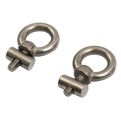 2/4/6/8pcs Awning Rail Stoppers 6mm Stops Motorhome Campervan Caravan Stainless Sliding Rail Track Lifting Ring Screw Slip Ring