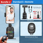 Smart Auto Face Tracking AI Gimbal for Smartphone & Action Camera 360° Vlog Kit w/ Tripod