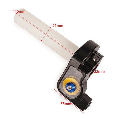 22mm 7/8in Quick Turn Throttle Grip Set for Dirt Pit Bike ATV GPX SDG