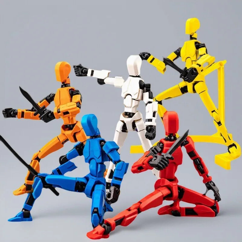 Action Doll Titan T13 Mobile Transformation Robot Toy for Kids