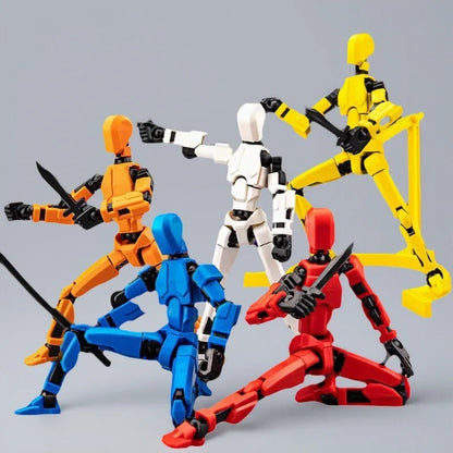 Action Doll Titan T13 Mobile Transformation Robot Toy for Kids