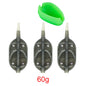 Hirisi Carp Method Feeder Cage 30g–60g Quick Release Bait Basket Tackle Gear