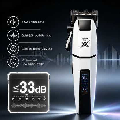Hair Clipper Electric Trimmer for Men Barber Cutting Machine Cordless
