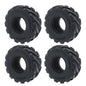 YEAHRUN 4Pcs 1.0inch Soft Rubber Wheel Tires 50/54/58/62/64/65mm for TRX-4M 1/18 Axial SCX24 1/24 RC Crawler Car Upgrade Parts-EXPROTAS