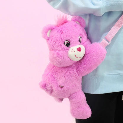 30cm Care Bears Plush Shoulder Bag Crossbody Women Handbag Travel