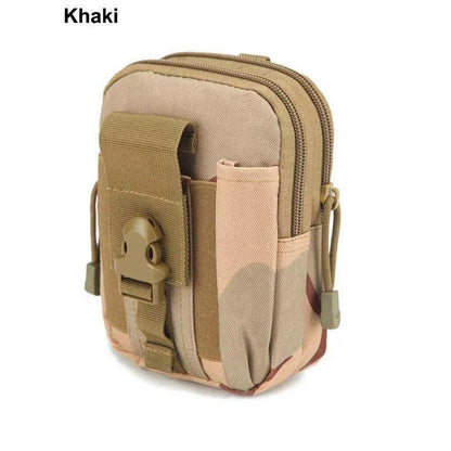 Mobile Phone Case Pouch Waist Bag Waterproof Nylon Multifunction Casual Men Waist Pack Male Small Bag-EXPROTAS