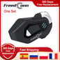 FreedConn Motorcycle Helmet Bluetooth Intercom Headset FM Waterproof Music Share