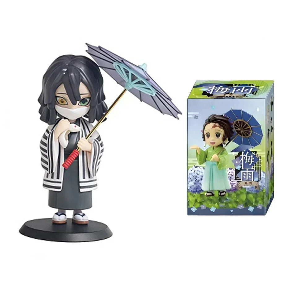 Blind Box Demon Slayer Figures Tanjiro Nezuko Kamado Anime Collectibles