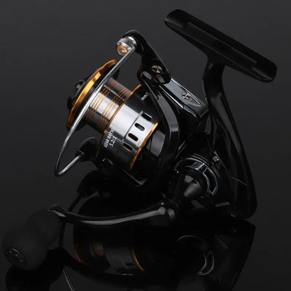 Spinning Fishing Reel 1000-7000 5.2:1 Gear Ratio 26LB Max Drag CNC Spool