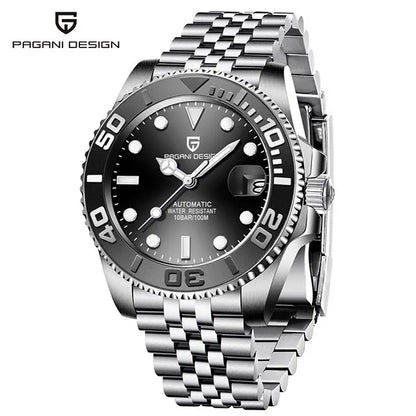 PAGANI Design Men’s Automatic Watch Sapphire Stainless Steel Waterproof Luxury Sport