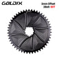 Narrow Wide Chainring 3-Bolt 3mm Offset for Goldix MTB Road Crankset