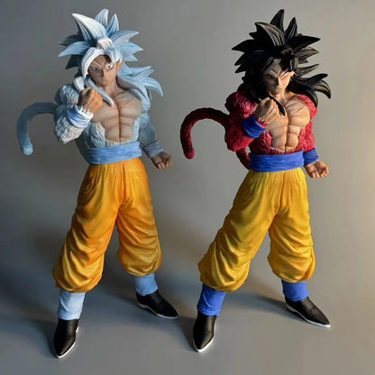 30CM Anime Dragon Ball Son Goku Ssj4 Figure Super Saiyan 4 Goku Figurine PVC Action Figures Model Toy for Children Gifts-EXPROTAS