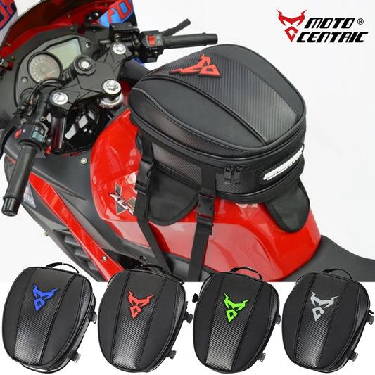 Motorcycle Magnetic Tank Bag Carbon Look Oxford Cloth Storage Bag