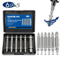 6pcs Screw Extractor Drill Damaged Bolt Remover Easy Out Bits Set
