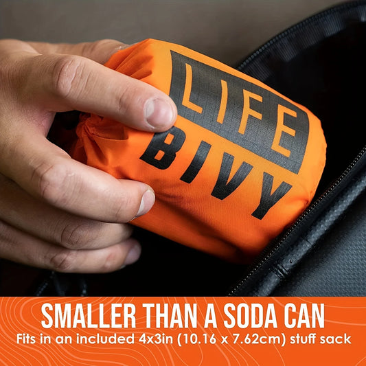 Portable Waterproof Emergency Survival Sleeping Bag Outdoor Edc Camping Gear Thermal Sack First Aid Rescue Kit Mylar Blanket-EXPROTAS