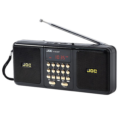 Portable FM Radio Speaker Bluetooth MP3 Player USB Rechargeable Digital