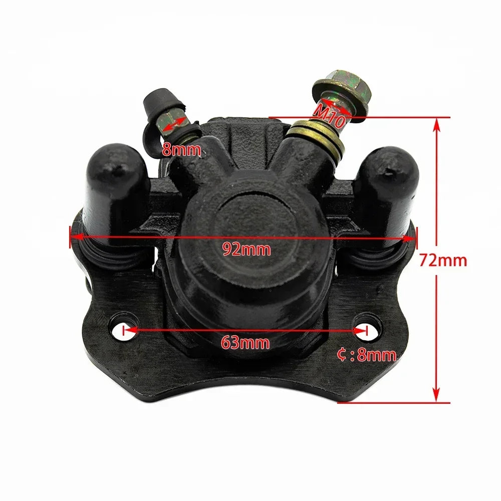 ATV Rear Disc Brake Caliper Master Cylinder Set for 50cc 70cc 90cc 110cc 125cc