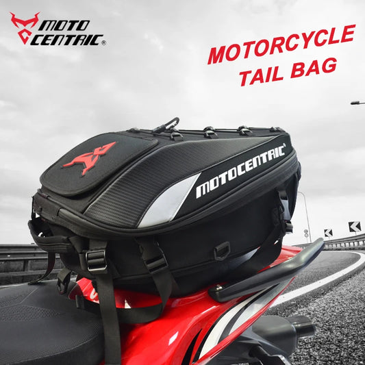 Back Seat Bags Waterproof Helmet Bag for Motorbike 43x29x20cm