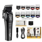 Electric Hair Clipper 10W Cordless Professional Barber Trimmer Kemei