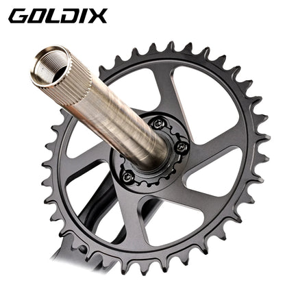 GOLDIX Narrow Wide Chainring SRAM 3-Bolt Direct Mount 0/3/6mm Offset MTB - EXPROTAS