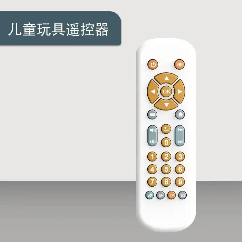 TV Remote Control Toy for Babies with Music and Light - Educational Sensory Toy