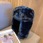 Unisex Winter Ushanka Hat Faux Fur Ear Flaps Warm Ski Cap Trapper