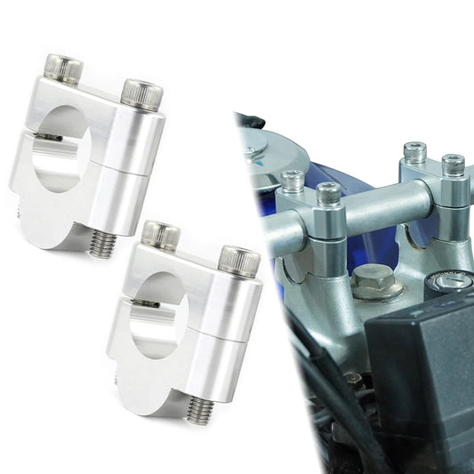 22mm 7/8in Fat Bar Handlebar Riser Clamps for Honda CRF150/230L/250L/300L XR250R/600R/650L
