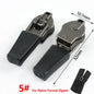 10/20/50Pcs 3# 5# Nylon Zipper Slider Formal/Reverse Zippers Head Resin Zip Tent Invisible Zips Pull Repair Kit Sewing Accessory