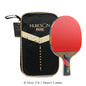 Huieson 5/6 Star Table Tennis Racket Carbon Offensive Ping Pong Racket Paddle with Cover Bag-EXPROTAS