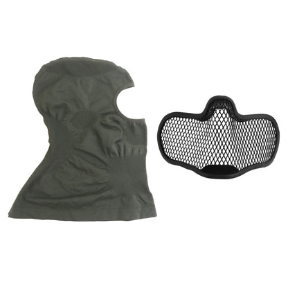 Steel Mesh Tactical Balaclava Face Mask for Airsoft Paintball Operators