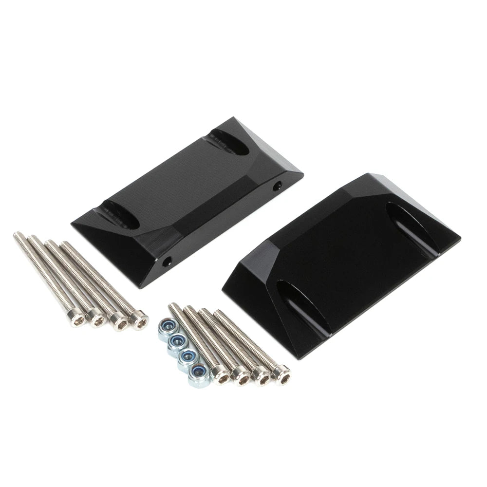 Carbon Fibre LCG Chassis Kit Rails V2 Skid 1/10 RC Crawler SCX10 III