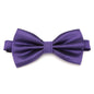 Bow Tie Solid Color Adjustable Wedding Party Ties for Men Women