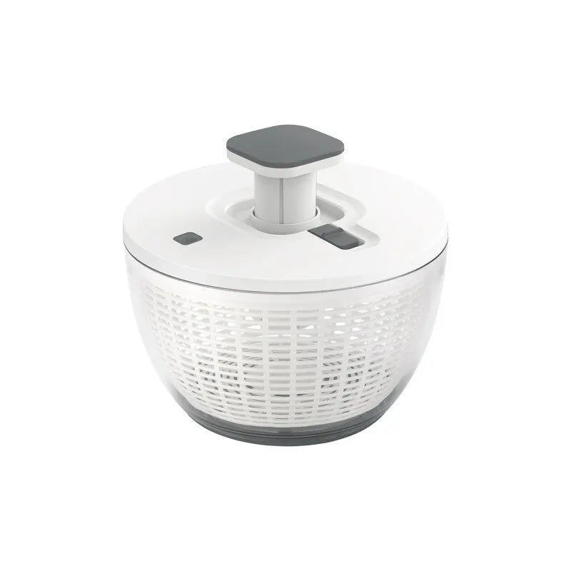 Press Type Vegetable Dehydrator Fruit Dryer Large Capacity Kitchen Salad Spinner