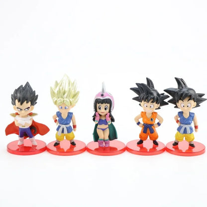 13pcs Mini Anime Figures Set Saiyan Collection Model Toy Gift