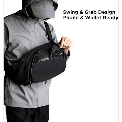 Shoulder Chest Bag 7.5L Crossbody Sling Backpack Fits 11" Tablet