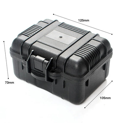 Portable Storage Box Waterproof Plastic Toolbox Hard Case Organiser 125x105mm