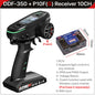 DUMBORC 10CH Controller 2.4G Transmitter Receiver for RC Car Boat Tank FHSS