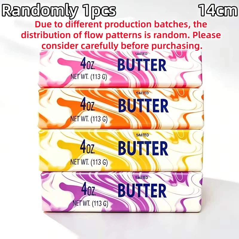 Squishy Butter Stick Fidget Toy Stress Relief Slow Rising Squeeze Ball
